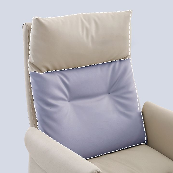 Height-adjustable Managers Chair Ergonomic Adjustable Executive Leather Chair Clearhalo 'furn' 'furn_office_chair' 'Furniture' 'Office Chairs' 'Office Furniture' 'office_chair' 1200x1200_805edaa4-ccce-4fe3-bfe4-ad192d08f237