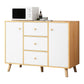 Sideboard ingegnerizzato in stile contemporaneo Sideboard in legno con mobile