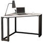 Corner Desk Modern Style SLATE Top Black Metal Legs for Bedroom Clearhalo 'furn' 'furn_office_desk' 'Furniture' 'furniture_office_desk' 'Office Desks' 'Office Furniture' 'office_desk' 1200x1200_80619c61-8e7b-4bc4-bc7f-0b9d0e2717d3