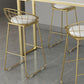 Glam Upholstered Counter Stool Low Back Stool with Gold Frame Clearhalo 'Bar Furniture' 'Bar Stools' 'bar_stools' 'furn' 'furn_bar_stools' 'Furniture' 'Kitchen & Dining Furniture' 1200x1200_80638f70-3387-437d-ab92-2dcb6bfc70ee