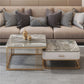 Frame Base 2 Nesting Coffee Table with Storage Metal Coffee Table Set Clearhalo 'Coffee & Accent Tables' 'Coffee Tables' 'coffee_tables' 'furn' 'furn_coffee_tables' 'Furniture' 'Living Room Furniture' 1200x1200_80662c99-e1cf-4491-9a7d-d731b3bf6e67