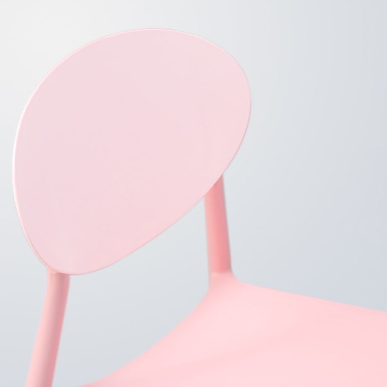 Nordic Chairs Dining Armless Chairs for Kitchen with Plastic Legs Clearhalo 'Dining Chairs' 'Dining Tables & Seating' 'dining_chair' 'furn' 'furn_dining_chair' 'Furniture' 'furniture_dining_chair' 'Kitchen & Dining Furniture' 1200x1200_806662fa-9355-46ed-a976-7e7e79dc40d9