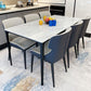 Rectangle Home Fixed Table Industrial Sintered Stone Dining Table Clearhalo 'Dining Tables & Seating' 'Dining Tables' 'dining_table' 'furn' 'furn_dining_table' 'Furniture' 'Kitchen & Dining Furniture' 1200x1200_80671c86-ec38-4020-95f6-f3743cc411a5