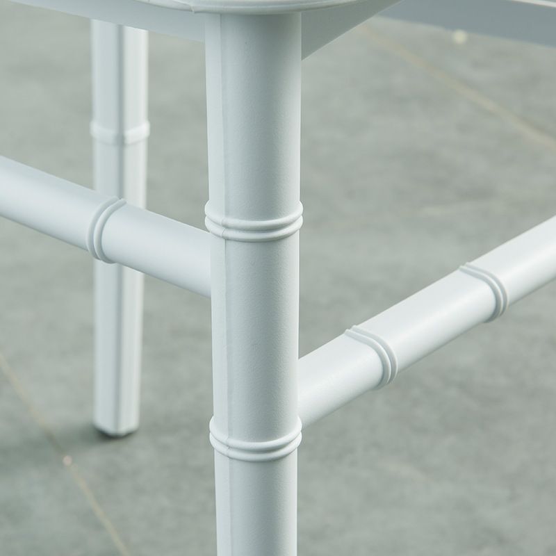 Chaises latérales de salle à manger sans bras de cuisine glam chaises latérales