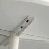 Industrial Round Bar Counter Table Dining Wooden Counter Table for Restaurant Clearhalo 'Bar Furniture' 'Bar Tables' 'bar_tables' 'Furniture' 'furniture_bar_tables' 'Kitchen & Dining Furniture' 1200x1200_806dc396-a327-4286-bcb5-1e082c5ecd7e