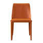 Modern Leather Dining Armless Chair Metal Dining Room Chairs for Home Use Clearhalo ' kitchen&dining_furn' 'Dining Chairs' 'Dining Tables & Seating' 'dining_chair' 'furn' 'furn_dining_chair' 'Furniture' 'furniture_dining_chair' 'Kitchen & Dining Furniture' 'kitchen' 1200x1200_806dd581-294b-4fd4-9f9a-a0747d71d33b