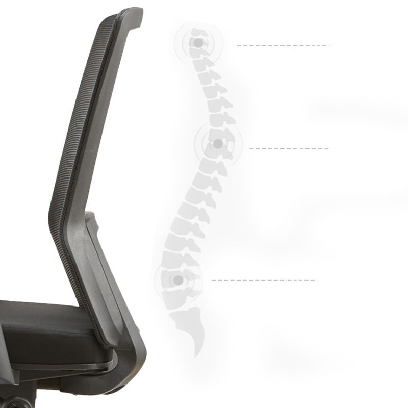 Moderne bureaustoel Verstelbare armen geen pijnlijke bureaustoelstoel met wielen