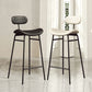 Industrial Armless Bar Stool Faux Leather Bar Chair with Metal Footrest Clearhalo 'Bar Furniture' 'Bar Stools' 'bar_stools' 'furn' 'furn_bar_stools' 'Furniture' 'Kitchen & Dining Furniture' 1200x1200_806fd03e-aa58-4ecd-8c0a-eebdc133ed4a