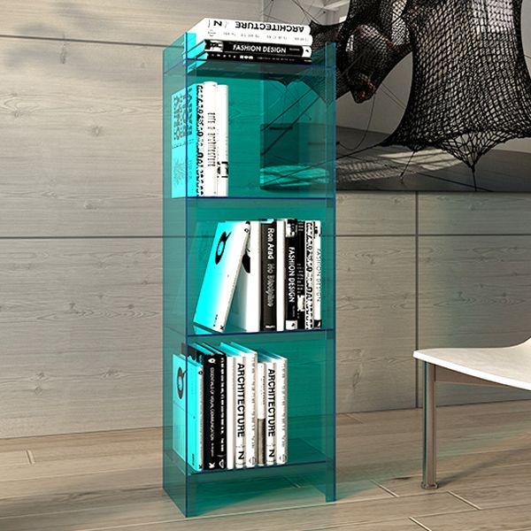 Scandinavian Style Shelf Bookcase Acrylic Closed Back Bookshelf for Office and Study Room Clearhalo 'Bookcases' 'furn' 'furn_bookcases' 'Furniture' 'furniture_bookcases' 'kitchen' 'kitchen_bookcases' 'Living Room Furniture' 'Office Furniture' 1200x1200_8074effa-d315-4047-bb84-063f1c383b77