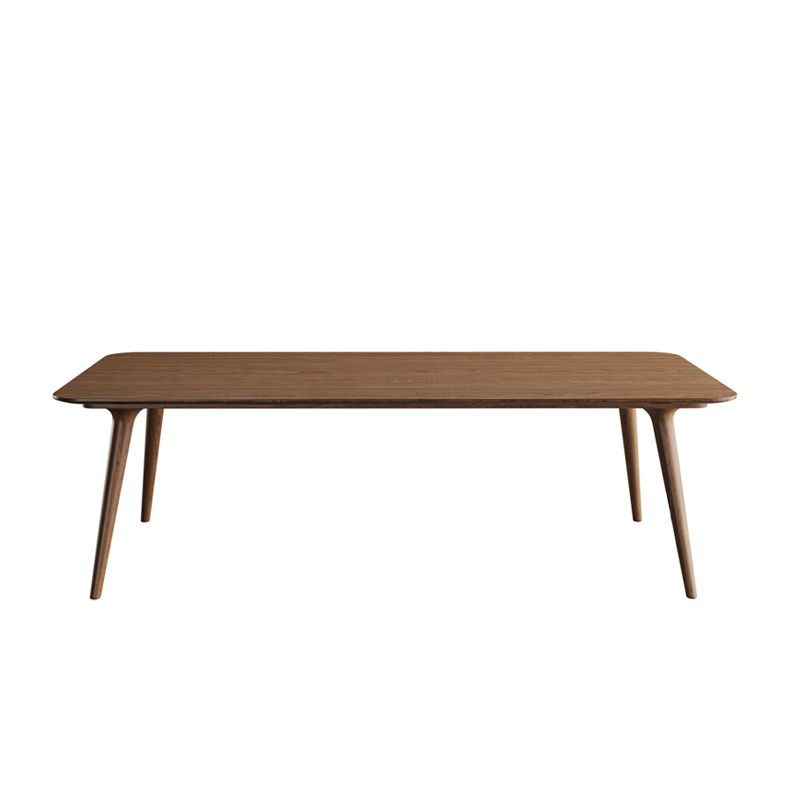 Pine Wood Top Dining Table Contemporary Dining Table with 4 Legs Clearhalo 'Dining Tables & Seating' 'Dining Tables' 'dining_table' 'furn' 'furn_dining_table' 'Furniture' 'furniture_dining_table' 'Kitchen & Dining Furniture' 1200x1200_807b57aa-f9ce-429c-9104-4442e7a7304a