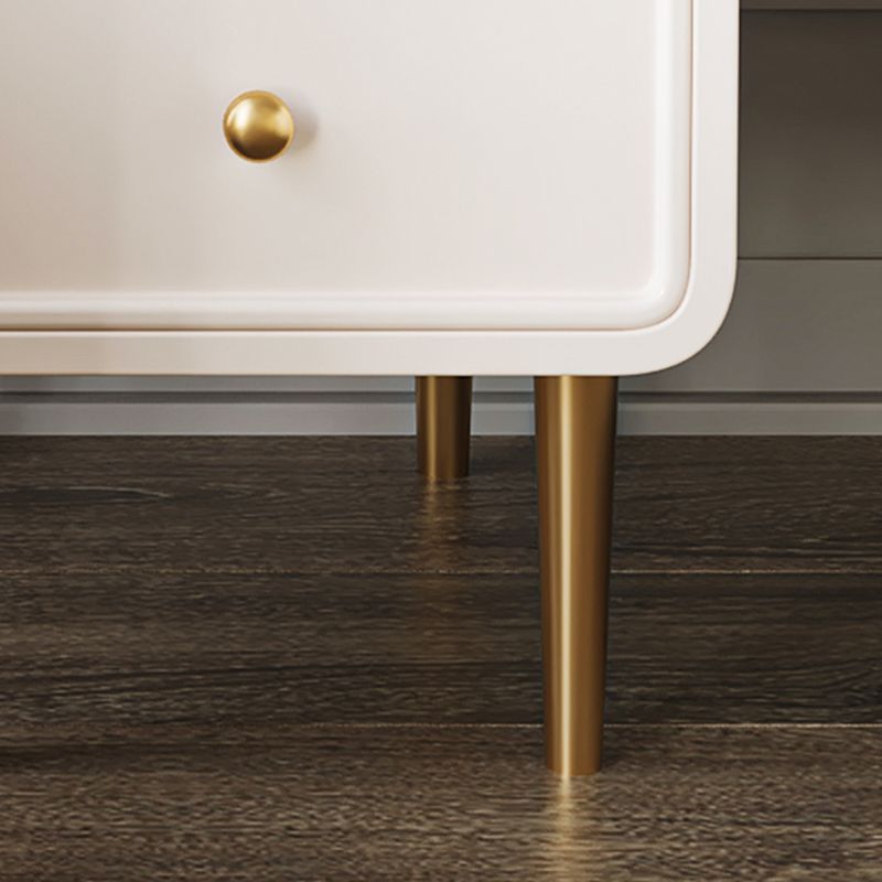 Luxurious Vanity Makeup Dressing Table Solid Wood Dresser with Metal Legs Clearhalo 'Bedroom Furniture' 'furn' 'furn_makeup_vanities' 'Furniture' 'Makeup Vanities' 'makeup_vanities' 1200x1200_807e6190-565b-457f-b45a-deb69f43ab3e