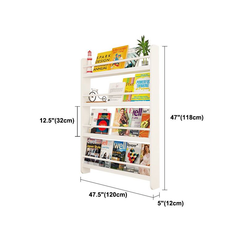 Pine Wood Wall Unit Bookshelf Scandinavian Vertical Bookcase for Home Clearhalo 'Bookcases' 'furn' 'furn_bookcases' 'Furniture' 'furniture_bookcases' 'Office Furniture' 1200x1200_80807e62-9c17-48a8-9e7b-813d77d19f52