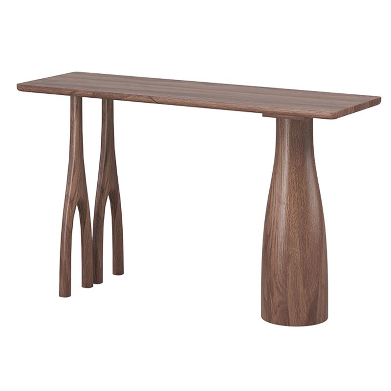 Mesa de bar rectangular de estilo industrial, juego de mesa de bar de madera de 1/2/3 piezas para cocina