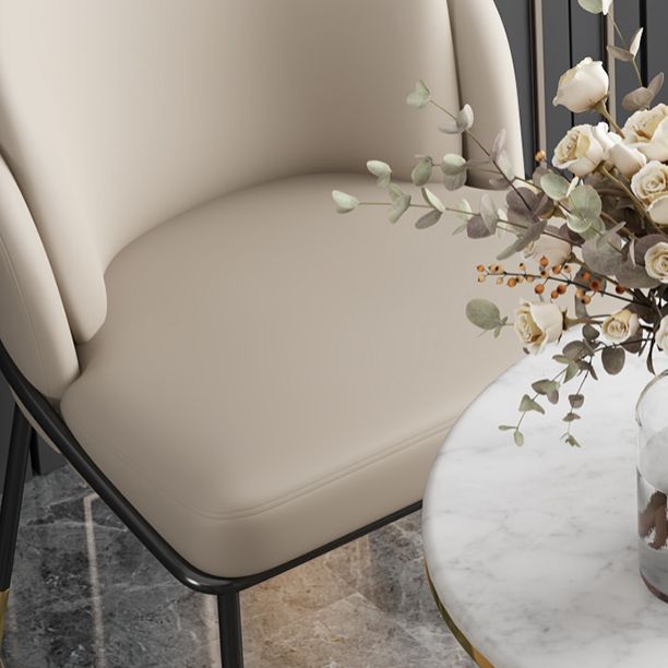 Ensemble de restauration en marbre de style moderne Round 1/2/3/4/5 Pièces Pièces Ensemble pour une utilisation à domicile