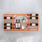Metal Wall Mounted Modern Wine Rack 4"W x 16.5"H Wine Stemware Holder Clearhalo 'furn' 'furn_wine_racks' 'Furniture' 'Kitchen & Dining Furniture' 'Wine Racks' 'wine_racks' 1200x1200_8082ce51-da3c-41e1-802f-169c63dc36e5