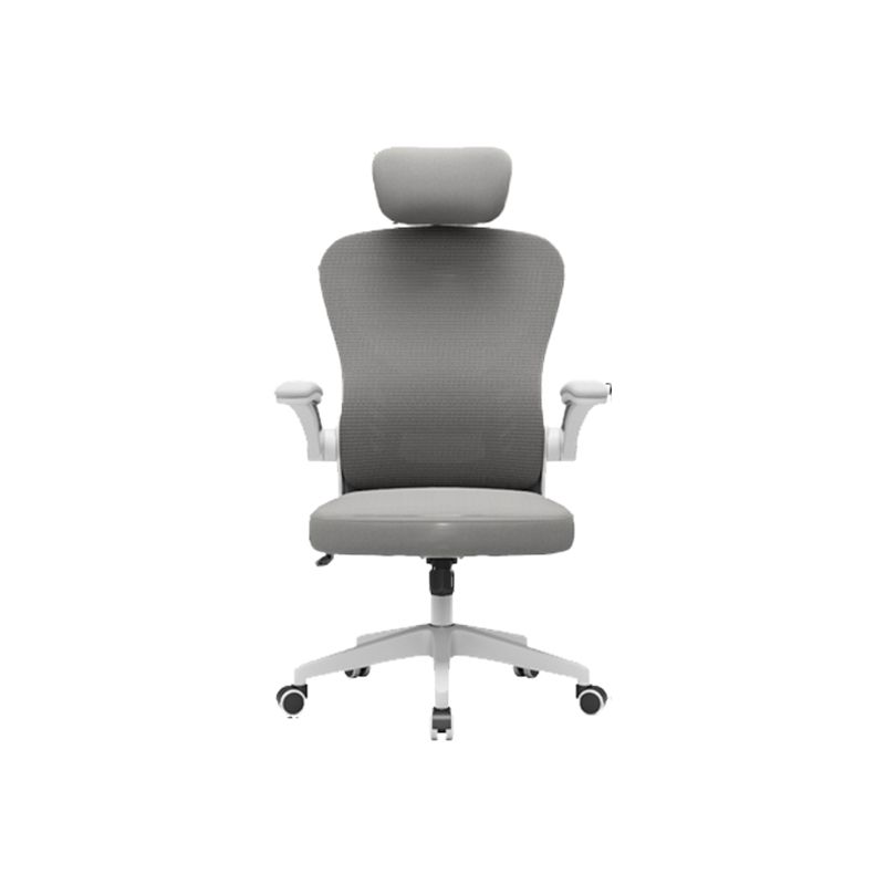 Padded Arms Office Chair Swivel Adjustable Seat Height Chair with Caster Wheels Clearhalo 'furn' 'furn_office_chair' 'Furniture' 'Office Chairs' 'Office Furniture' 'office_chair' 1200x1200_8083ecb1-0c18-45b0-8c62-fc943e0f91d3