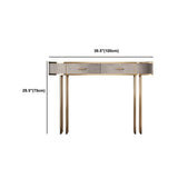 Glam Wood Vanity Dressing Table Gray Vanity Makeup Table Set with Drawer Clearhalo 'Bedroom Furniture' 'furn' 'furn_makeup_vanities' 'Furniture' 'Makeup Vanities' 'makeup_vanities' 1200x1200_80842d96-03fe-49f4-8046-a6011753b2b3