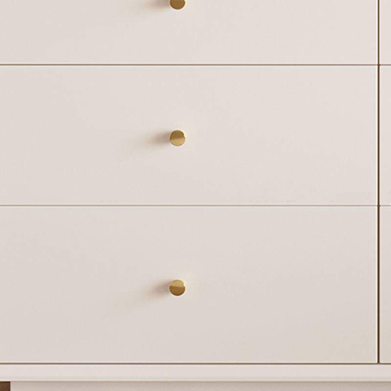 Tocador de cofre de almacenamiento glamoroso para dormitorio para dormitorio