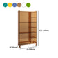 Scandinavian Acrylic Standard Bookshelf Closed Back Bookshelf,23.6"L x 9.84"W x 47.2"H Clearhalo 'Bookcases' 'furn' 'furn_bookcases' 'Furniture' 'furniture_bookcases' 'kitchen' 'kitchen_bookcases' 'Living Room Furniture' 'Office Furniture' 1200x1200_8086531e-d8a5-4d5d-b2df-73b018cb7f8b