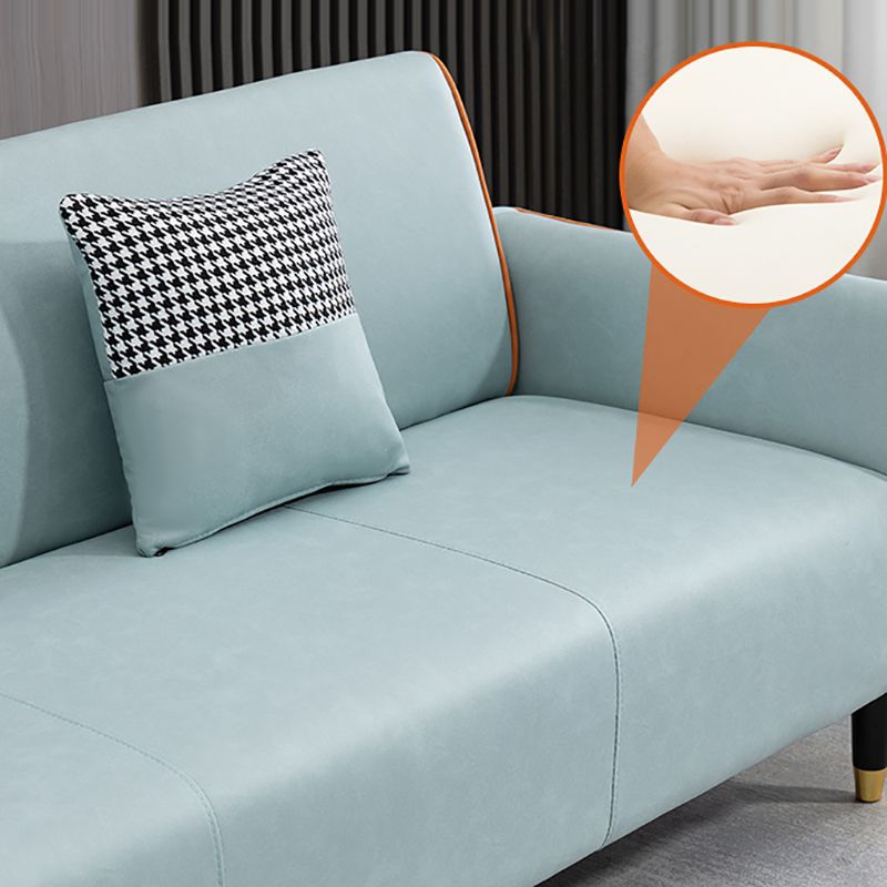 Pillows Included Standard Sofa Stain Resistant Settee with Leg Clearhalo 'furn' 'furn_sofas' 'Furniture' 'Living Room Furniture' 'Sofa' 'sofas' 1200x1200_80874200-2955-4f0a-a1b6-a3c813806490