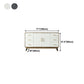 Glam Birch Sideboard Adjustable Shelving Cabinets Credenza with Drawer for Living Room Clearhalo 'buffet_sideboard' 'Buffets & Sideboards' 'furn' 'furn_buffet_sideboard' 'Furniture' 'furniture_buffet_sideboard' 'Kitchen & Dining Furniture' 1200x1200_808924ac-5eed-41eb-8e26-3bcce078f9aa