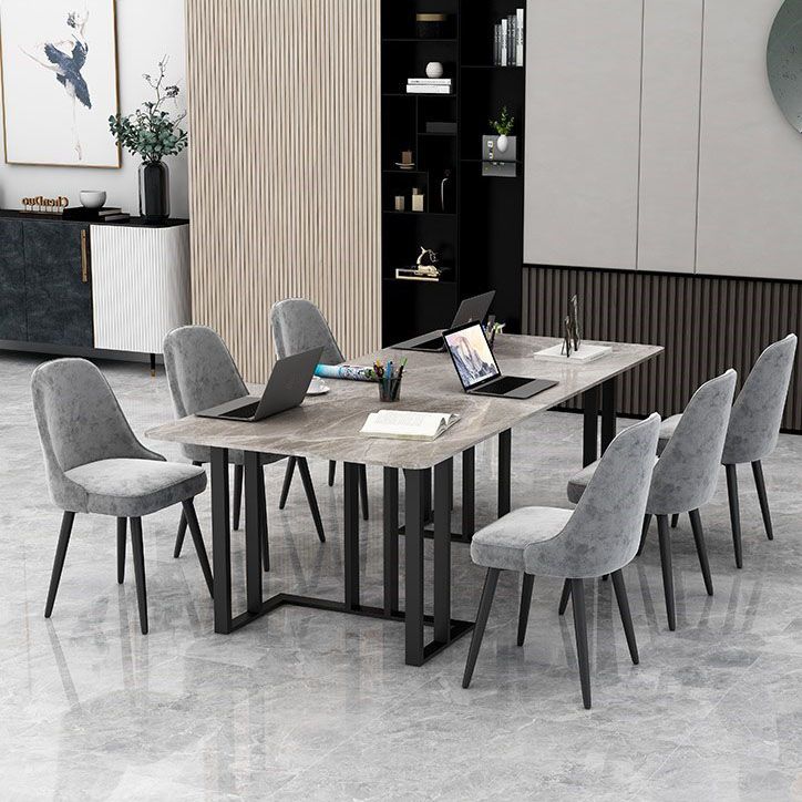Curved Meeting Table Home Office Sintered Stone Modern Writing Desk Clearhalo 'furn' 'furn_office_desk' 'Furniture' 'furniture_office_desk' 'Office Desks' 'Office Furniture' 'office_desk' 1200x1200_808b56cd-5cc3-4924-ac25-78b37a1fa189