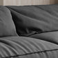 Beach Tight Back Standard Sofa 29.53"High Pillow Top Arm Sofa, Black Clearhalo 'furn' 'furn_sofas' 'Furniture' 'furniture_sofas' 'Living Room Furniture' 'Sofa' 'sofas' 1200x1200_80916e5e-e11c-4735-92cc-6bcfb9298bb6