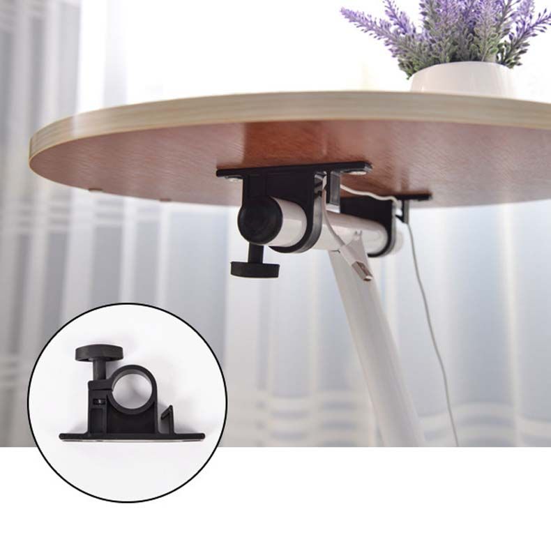 Mesa de altura lateral contemporánea mesa de deslizamiento redondo para sala de estar