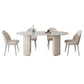 Sintered Stone Table for Restaurant Modern White Table with Double Pedestal Base Clearhalo ' dining_table' 'Dining Tables & Seating' 'Dining Tables' 'furn' 'furn_dining_table' 'Furniture' 'furniture_dining_table' 'Kitchen & Dining Furniture' 'kitchen&dining_furn' 'kitchen' 'kitchen_dining_table' 1200x1200_809cae67-2020-4fe3-84d7-e6f61ad7c61e
