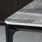 Modern Style Sintered Stone Dining Table Gray Rectangle Table with 4 Legs Clearhalo ' dining_table' 'Dining Tables & Seating' 'Dining Tables' 'Furniture' 'furniture_dining_table' 'Kitchen & Dining Furniture' 'kitchen&dining_furn' 'kitchen' 'kitchen_dining_table' 1200x1200_80a22eaa-6ac8-43d5-ba78-0901c4d2f5fd