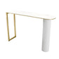 41.3-inch Stone Top Table Modern Style Bistro Pub Table for Living Room Clearhalo 'Bar Furniture' 'Bar Tables' 'bar_tables' 'furn' 'furn_bar_tables' 'Furniture' 'Kitchen & Dining Furniture' 1200x1200_80a2541e-a3a2-429d-8d98-a3a68207d645