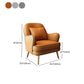 Contemporary Pillow Back Chair Recessed Arms Pillow Back ArmChair Clearhalo 'Accent Chairs' 'accent_chairs' 'Chairs & Seating' 'furn' 'furn_accent_chairs' 'Furniture' 'Living Room Furniture' 1200x1200_80a3de95-c50e-4d29-ba57-8d3da3e78935