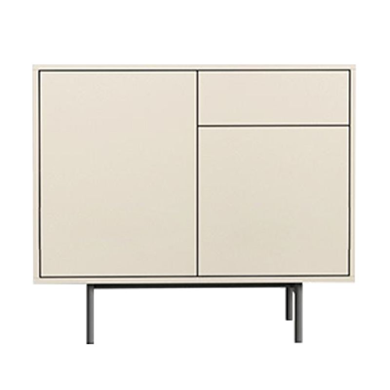 Moderno legno ingegnerizzato da 27,5 "H Server buffet per sala da pranzo a buffet