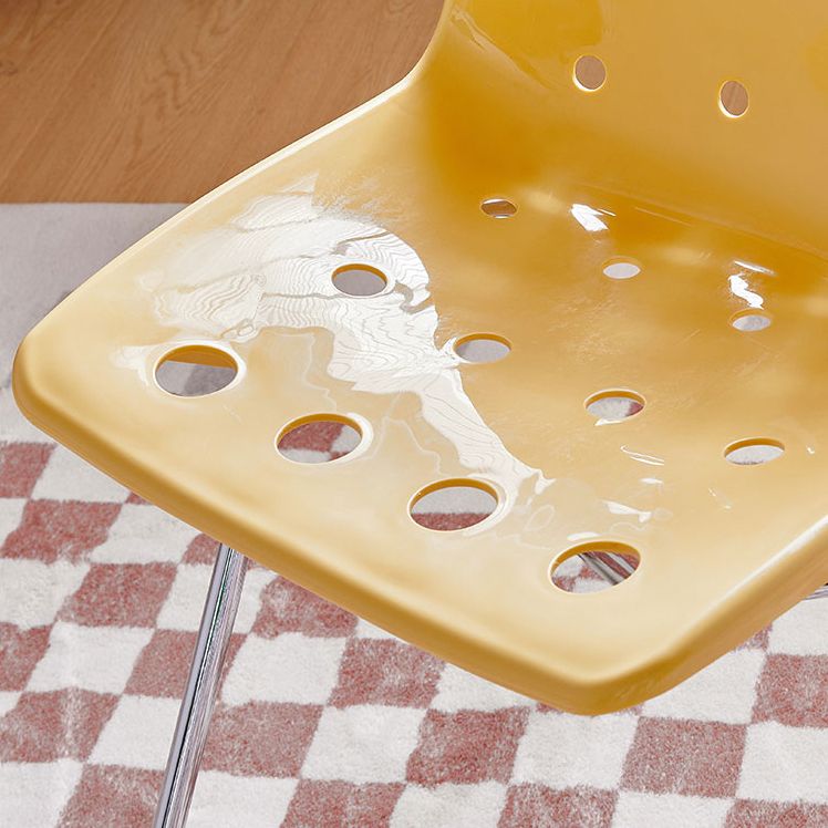 Modern Style Stackable Side Chair Plastic Dining Chair for Dining Room