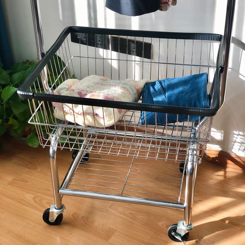 Contemporary Coat Rack Metal Storage Baskets Free Standing Hall Tree Clearhalo 'Entry & Mudroom Furniture' 'furn' 'furn_hall_tree_coat_racks' 'Furniture' 'Hall Trees & Coat Racks' 'hall_tree_coat_racks' 1200x1200_80b09627-05f2-47a2-bbf9-0377af6534af