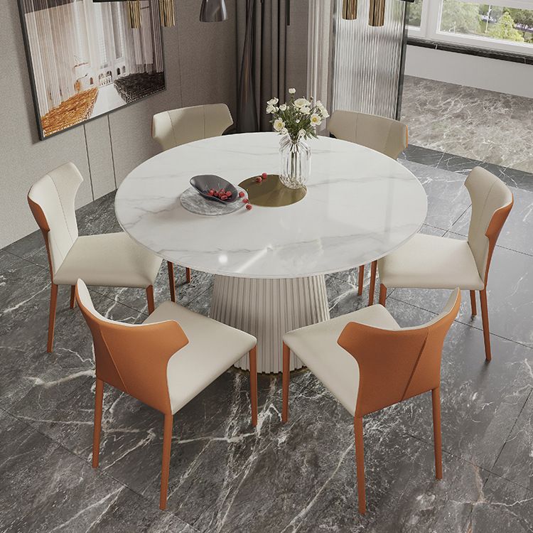 1/3/4/5/7 Pcs Metal Modern Dining Room Set with Round Pedestal Base Table Dinette Set Clearhalo 'Dining Room Sets' 'Dining Tables & Seating' 'dining_room_set' 'furn' 'furn_dining_room_set' 'Furniture' 'furniture_dining_room_set' 'Kitchen & Dining Furniture' 'kitchen&dining_furn' 'kitchen' 1200x1200_80b199fc-7454-48a9-84ed-e0a9a79409df