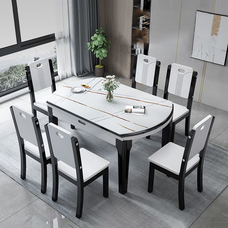 Contemporary Style Side Chair for Home Use Dining Armless Accent Chairs Clearhalo ' kitchen&dining_furn' 'Dining Chairs' 'Dining Tables & Seating' 'dining_chair' 'Furniture' 'furniture_dining_chair' 'Kitchen & Dining Furniture' 'kitchen' 1200x1200_80b5216e-20ca-43c6-81ee-4e7f12a06642