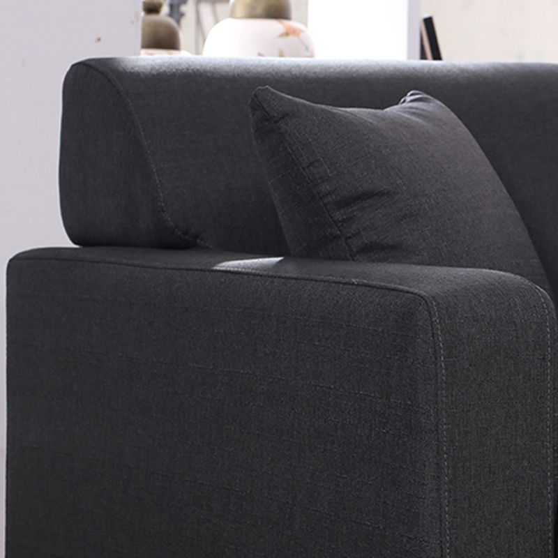 Contemporary Square Arm Standard Sofa with Slipcovered for Living Room, Apartment Clearhalo 'furn' 'furn_sofas' 'Furniture' 'furniture_sofas' 'kitchen' 'kitchen_sofas' 'Living Room Furniture' 'Sofa' 'sofas' 1200x1200_80b7d2ca-b98c-4530-bfbc-249695a89293