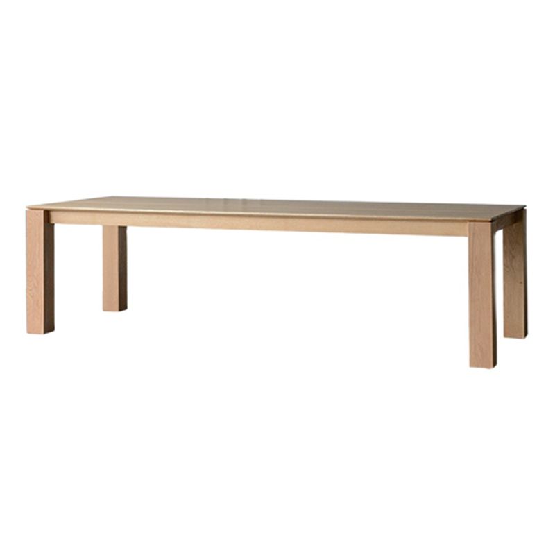 Solid Wood Contemporary Rectangular Table Wood Top Dining Table with 4 Legs Clearhalo ' dining_table' 'Dining Tables & Seating' 'Dining Tables' 'furn' 'furn_dining_table' 'Furniture' 'furniture_dining_table' 'Kitchen & Dining Furniture' 'kitchen&dining_furn' 'kitchen' 'kitchen_dining_table' 1200x1200_80ba34bf-7a72-476c-9f39-ae2e968a8611