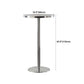 Industrial Round Bar Counter Table Metal Dining Table for Kitchen Clearhalo 'Bar Furniture' 'Bar Tables' 'bar_tables' 'furn' 'furn_bar_tables' 'Furniture' 'furniture_bar_tables' 'Kitchen & Dining Furniture' 1200x1200_80bec5cd-9ad3-4179-9d08-5bb610ee7227
