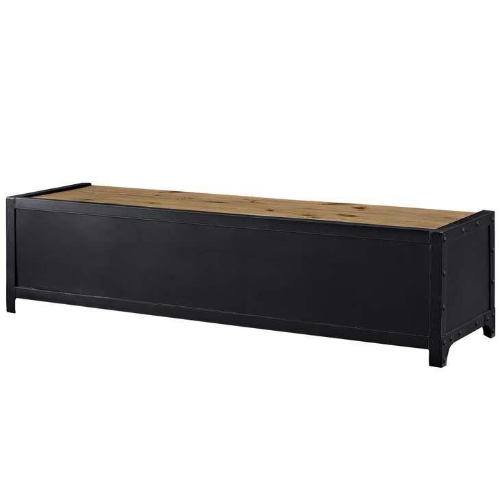 American Retro Industrial Style TV Cabinet Iron Art Solid Wood Bedroom TV Stand Clearhalo 'furn' 'furn_tv_stands_entertainment_centers' 'Furniture' 'Living Room Furniture' 'TV Stands & Entertainment Centers' 'TV Stands & Media Storage Furniture' 'tv_stands_entertainment_centers' 1200x1200_80bf83ea-4f0b-4fdb-bde4-063da8f65e89