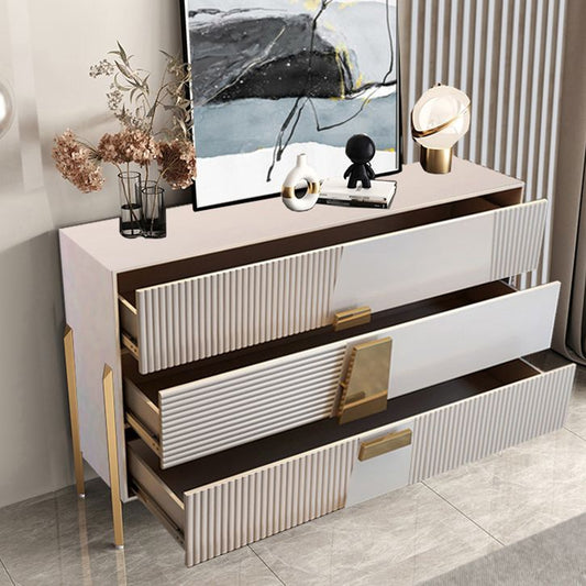 Servitore a buffet in legno moderno 35.4 "H Server a buffet sala da pranzo con cassetto