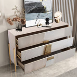 Servitore a buffet in legno moderno 35.4 "H Server a buffet sala da pranzo con cassetto