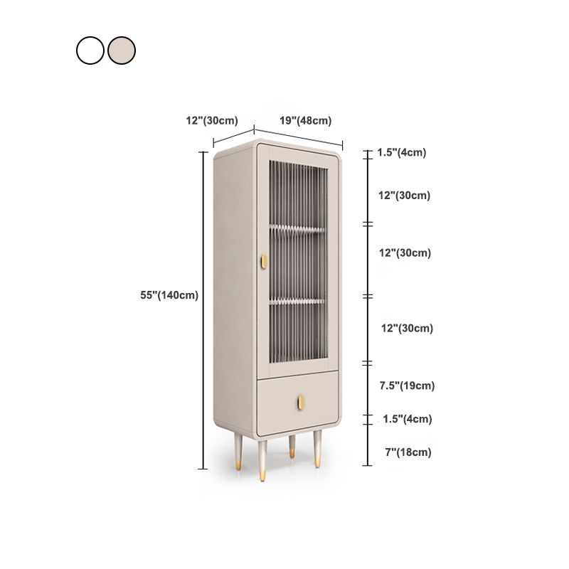 Modern Standard Bookcase Closed Back Bookshelf with Drawer and Door Clearhalo 'Bookcases' 'furn' 'furn_bookcases' 'Furniture' 'furniture_bookcases' 'kitchen' 'kitchen_bookcases' 'Living Room Furniture' 'Office Furniture' 1200x1200_80c1e0f4-4876-414d-ac3d-6fd142924cfb