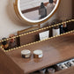 Scandinavian Solid Wood Table Makeup Vanity with Drawers for Bedroom Clearhalo 'Bedroom Furniture' 'furn' 'furn_makeup_vanities' 'Furniture' 'Makeup Vanities' 'makeup_vanities' 1200x1200_80c32b17-b5b3-4f13-a1ef-9040b3fe537f