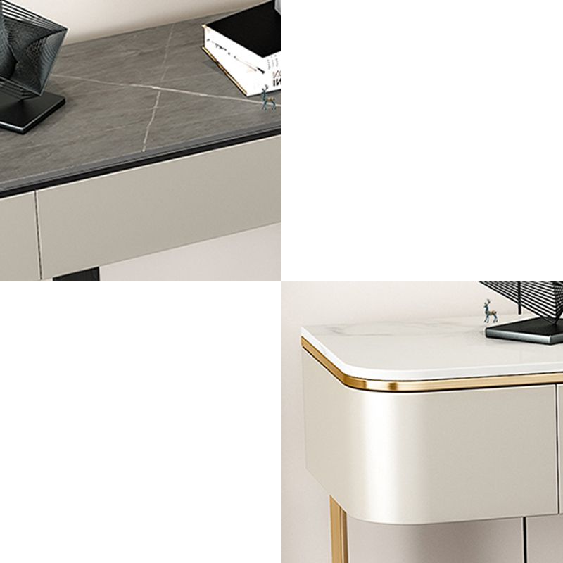 Console Tables Glam Style Sofa Console Sofa Table , 33.5 inch High Hall