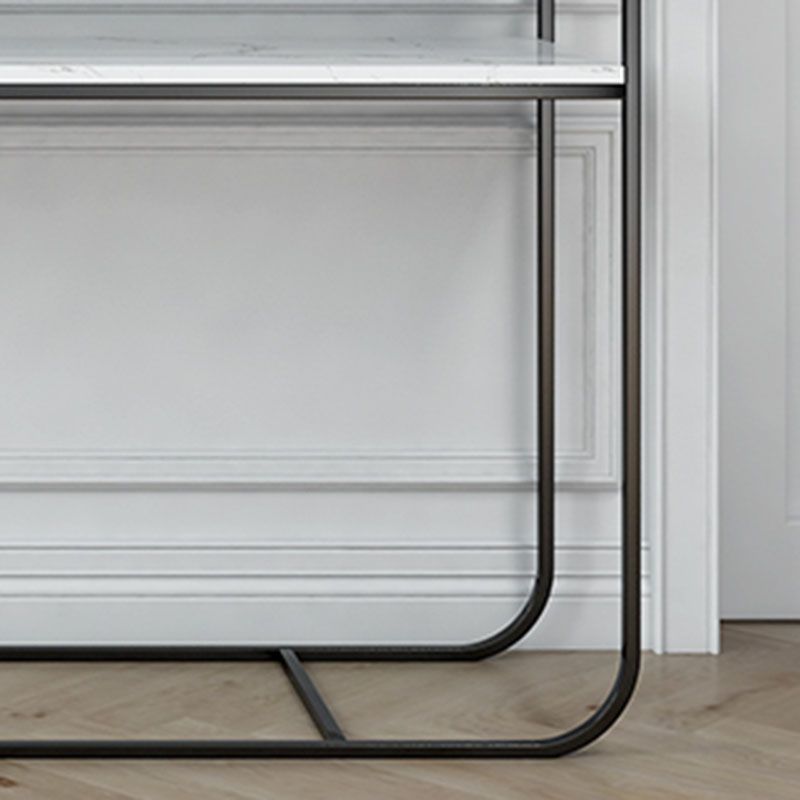 Tavolo di accento della console contemporanea tavolo da divano di divani per finitura antica in marmo