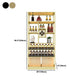 Freestanding Luxury Wine Jail Metal with Shelf Wine Rack Kit 11.8"Wide Clearhalo 'furn' 'furn_wine_racks' 'Furniture' 'Kitchen & Dining Furniture' 'Wine Racks' 'wine_racks' 1200x1200_80cc9ed2-9c4b-4f6c-ae4d-3267cc6c53fe