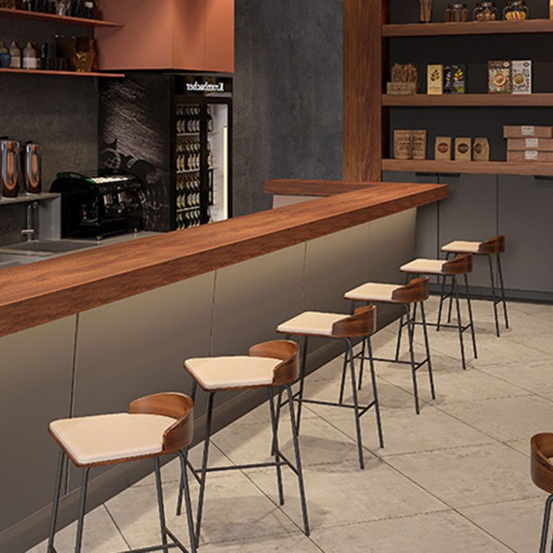 1/5/9 Pieces Modern Wood Bar Table Set Counter Table with Upholstered Stools Clearhalo 'Bar Furniture' 'furn' 'furn_home_bar_bar_sets' 'Furniture' 'Home Bars & Bar Sets' 'home_bar_bar_sets' 'Kitchen & Dining Furniture' 1200x1200_80cd315d-c790-4f68-957f-0b3ff5f84dfd