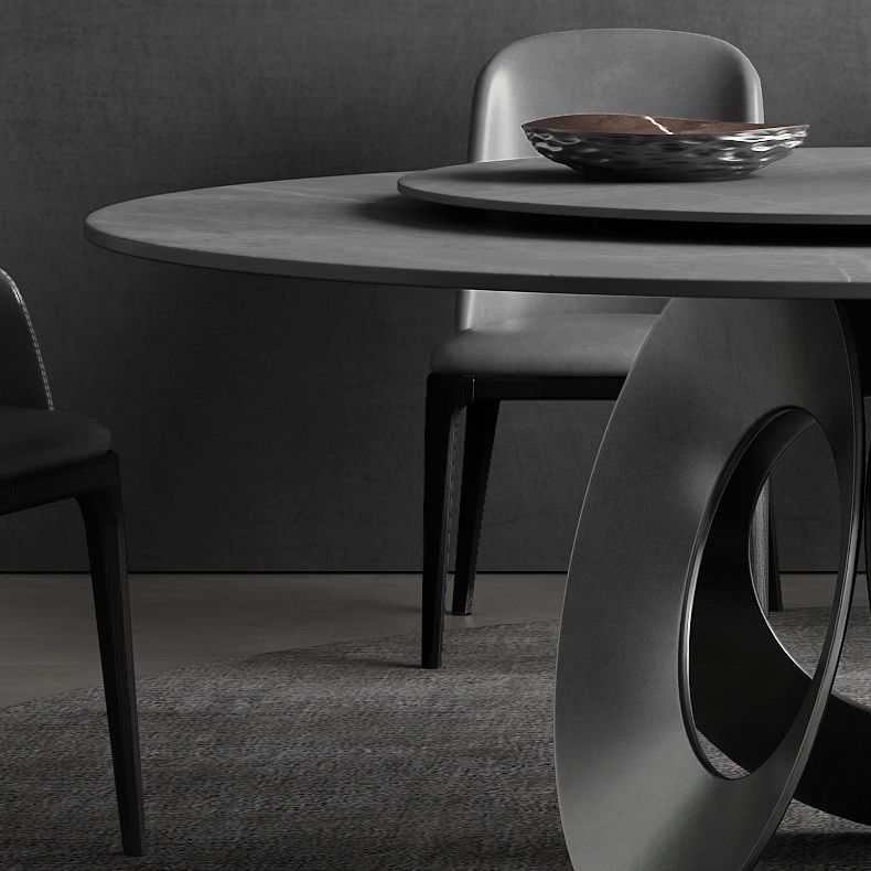 Converteerbare eettafel Grijze eettafel voor keukeneetkamer